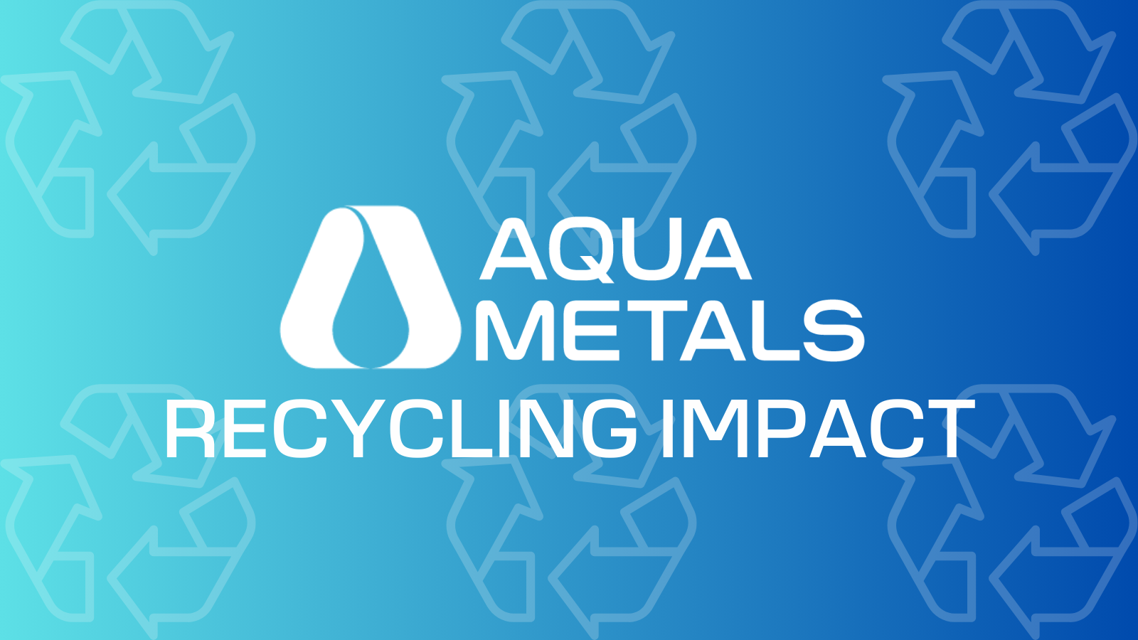 AQMS Recycling Impact